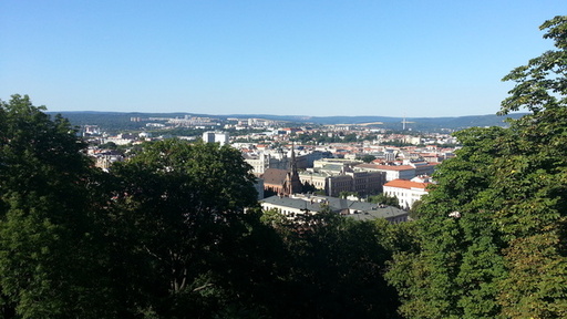 Views from Líšeň Castle, Brno